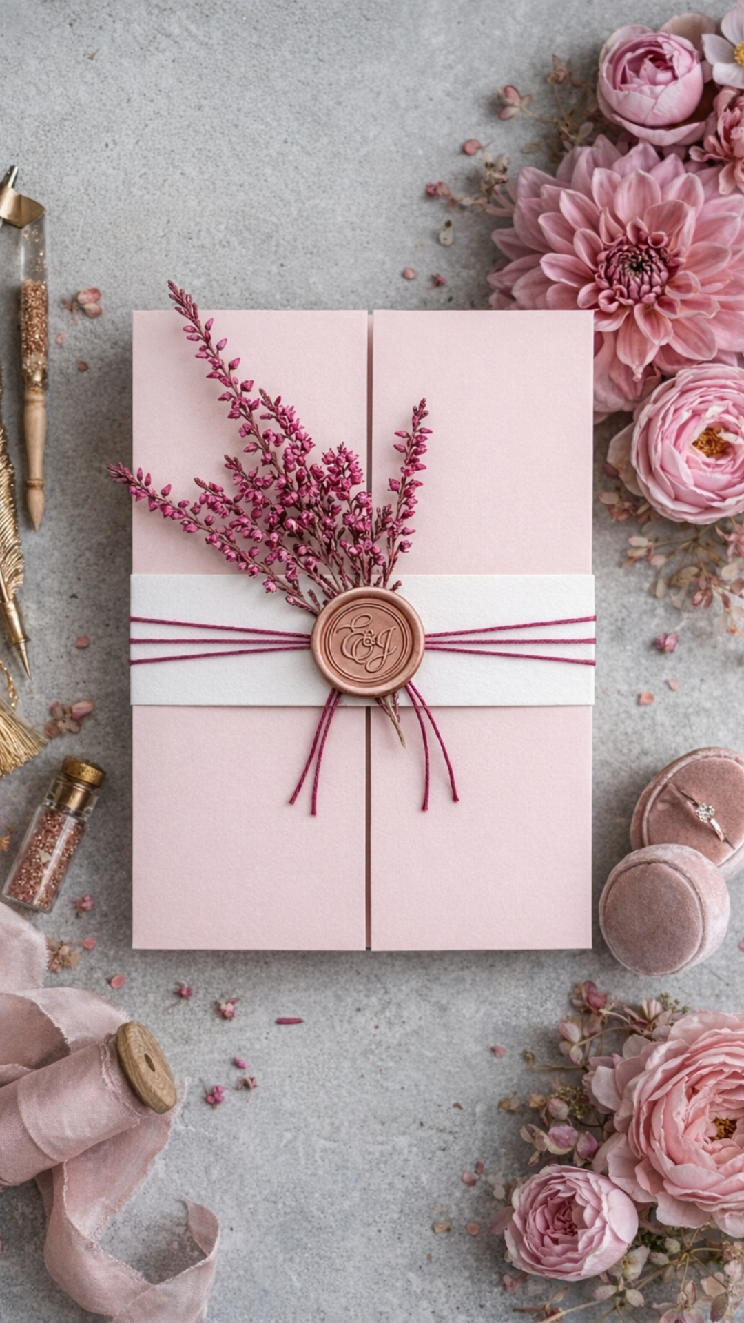 Wax sealed invitation VIII